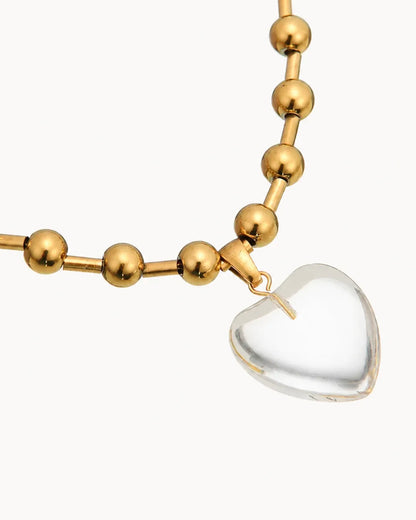 Rosalie Heart Pendant Necklace Serenity