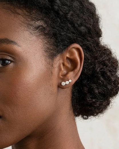 Nora Crystal Stud Earrings