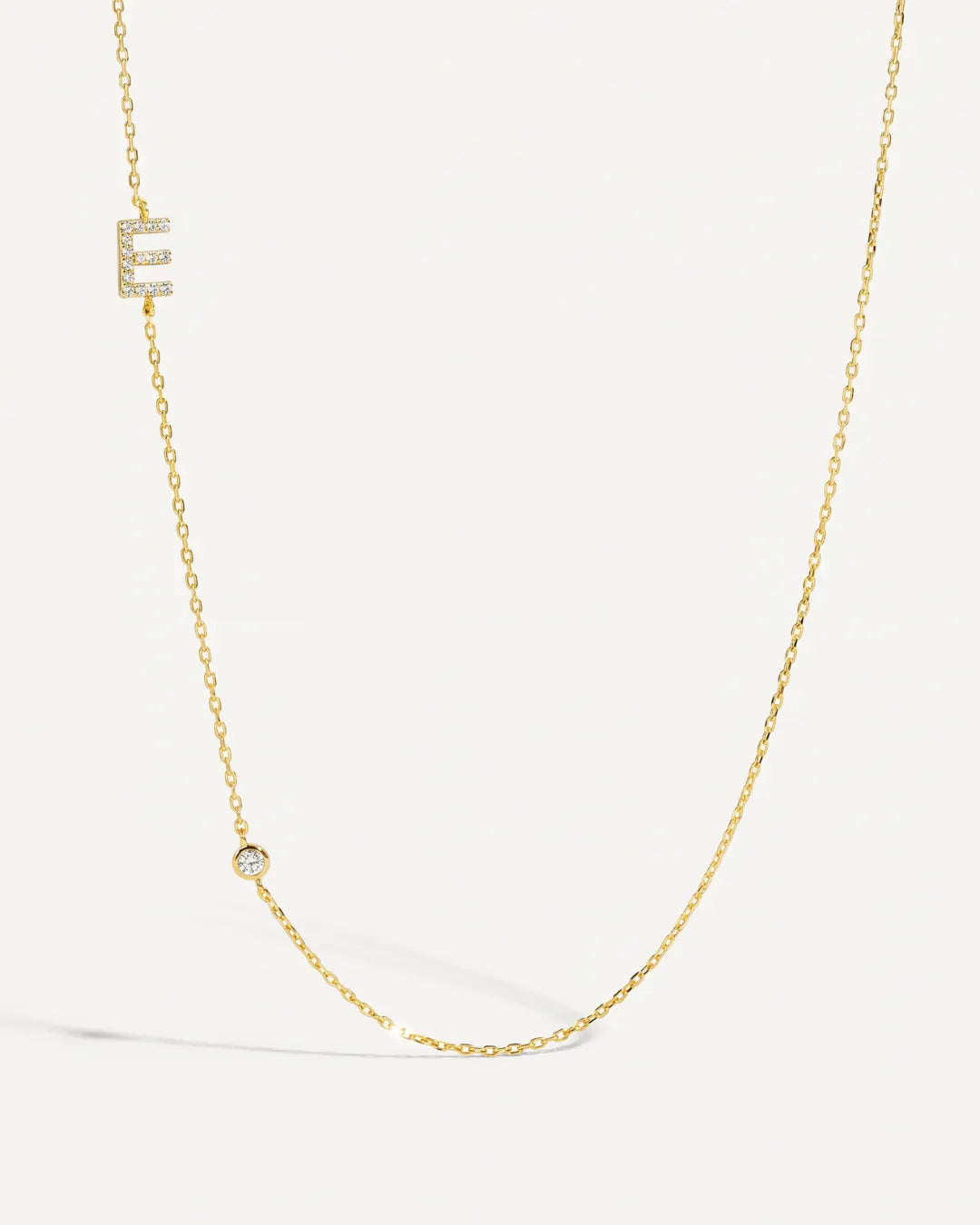 Isabeau Initial Necklace Signature