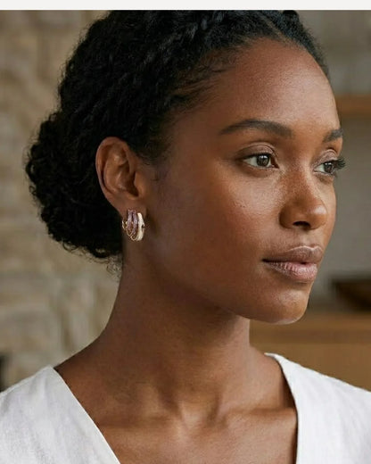 Camila Chunky Hoop Earrings
