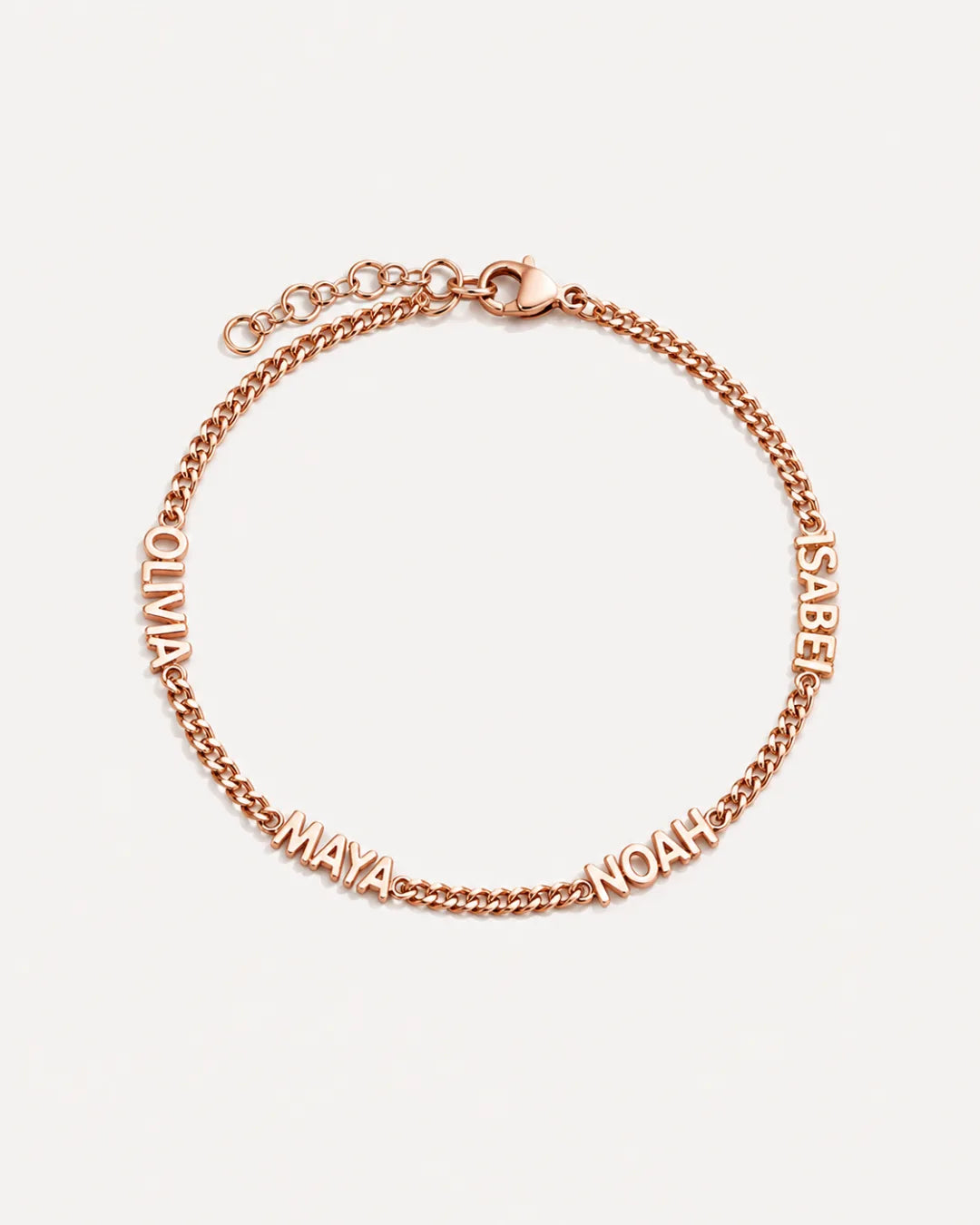 Valentina Personalized Multi-Name Bracelet Signature