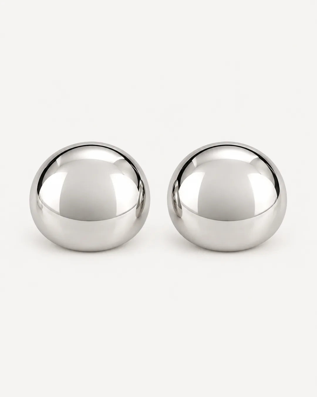 Solara Dome Statement Stud Earrings Bold
