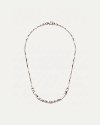 Rosalind Morse Code Necklace Signature