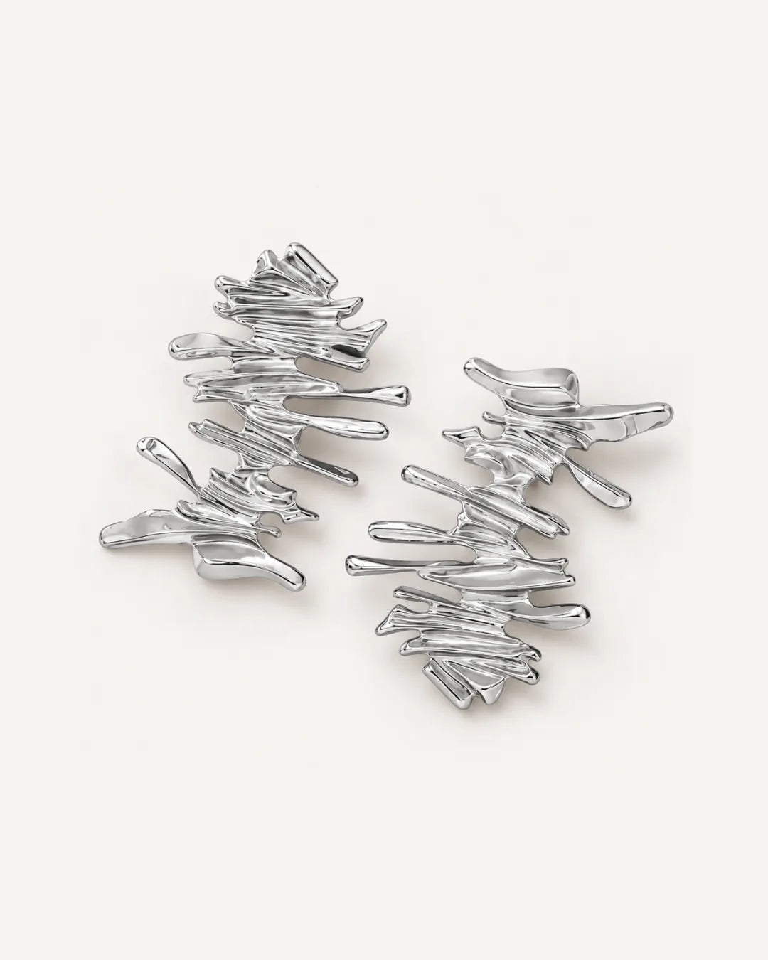 Avelline Abstract Branch Statements Earrings Bold