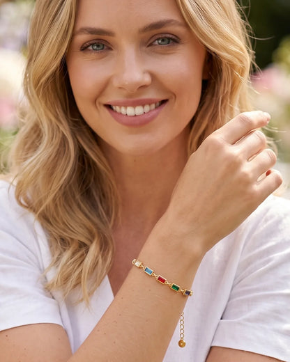 Prisma Rainbow Crystal Bracelet Radiance