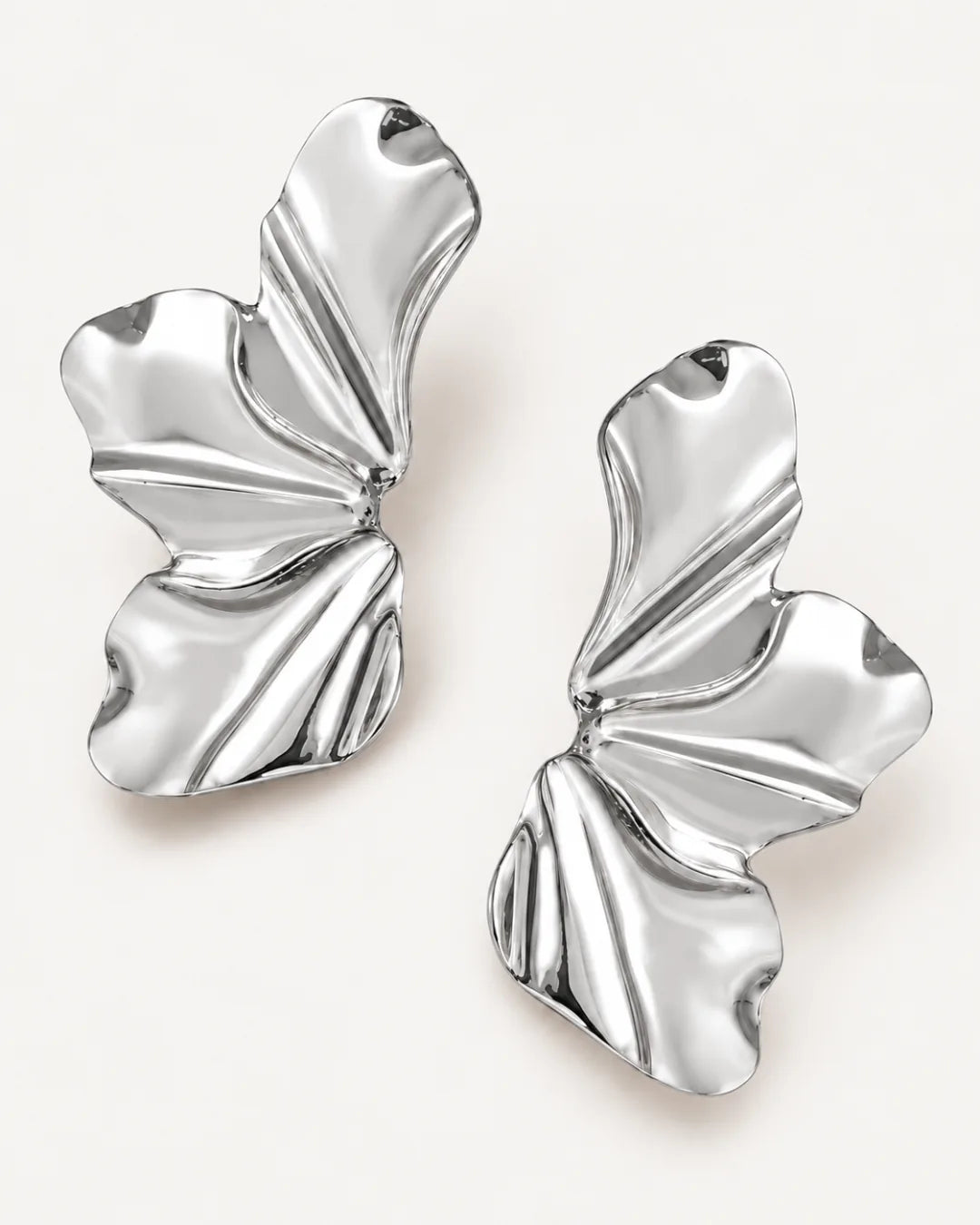 Florienne Petal Statement Earrings Muse