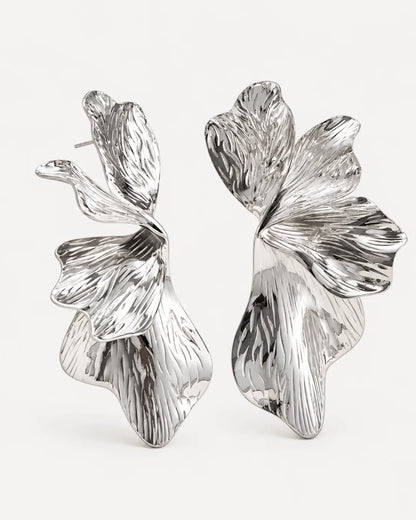 Floravelle Petal Statement Earrings Bloom