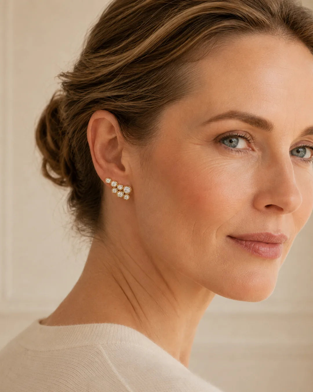 Odette Ear Climber Earrings Radiance