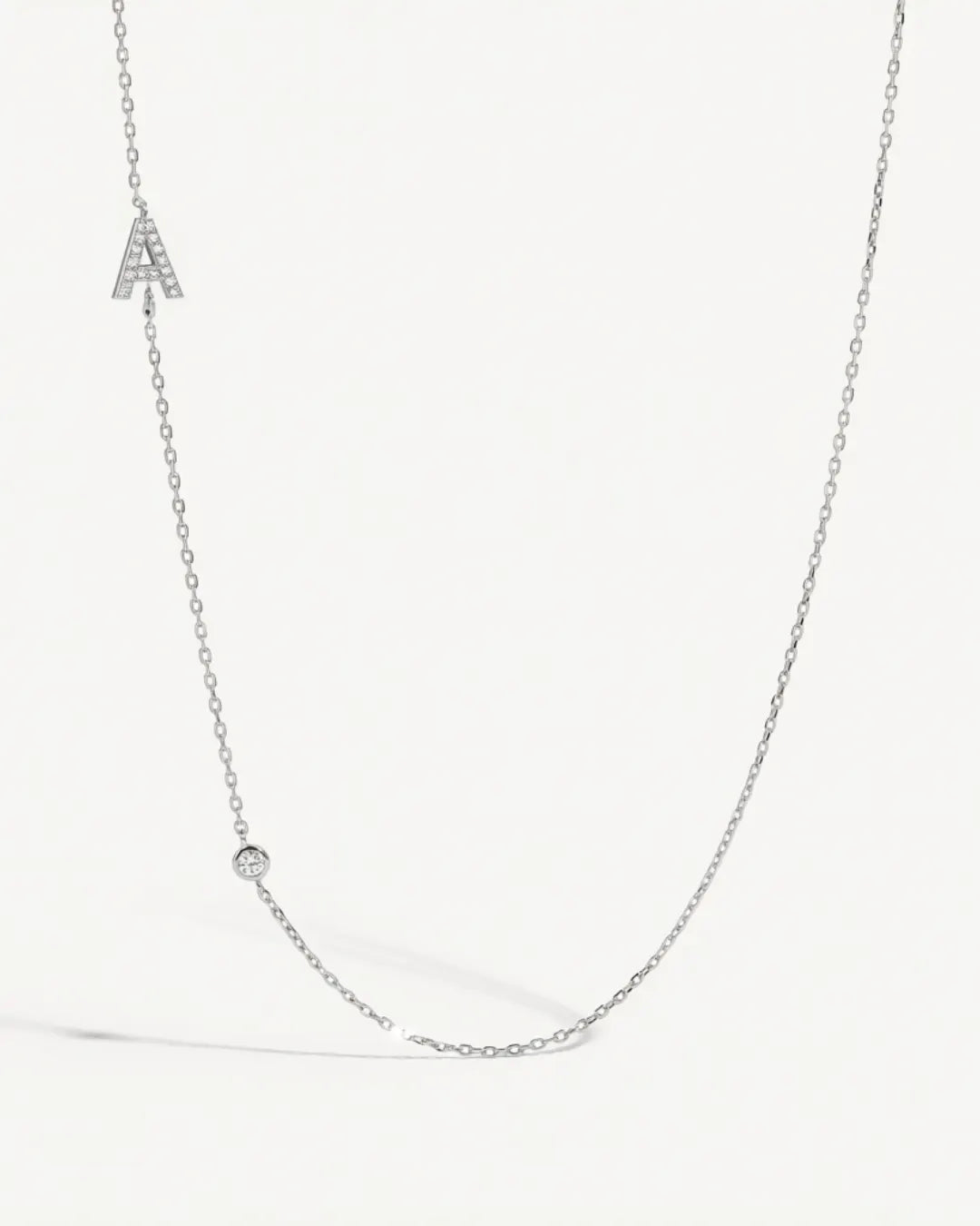 Isabeau Initial Necklace Signature