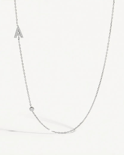 Isabeau Initial Necklace Signature