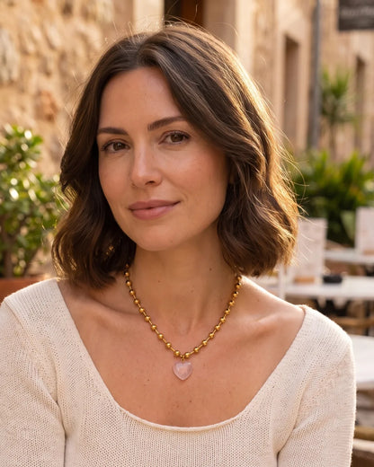 Rosalie Heart Pendant Necklace Serenity