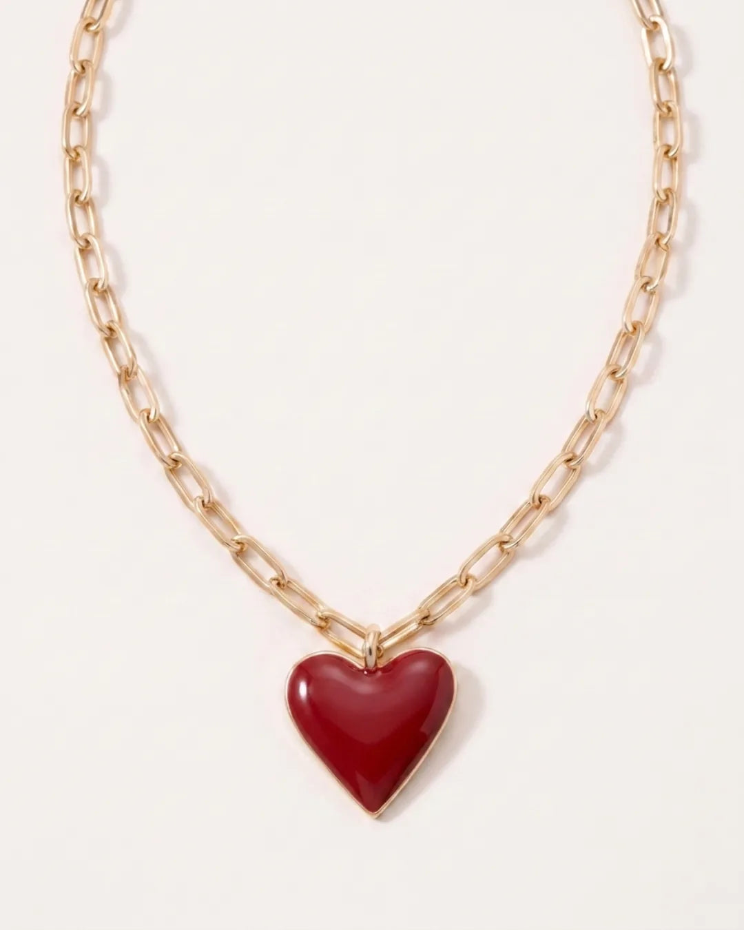 Valentina Heart Pendant Necklace Amour
