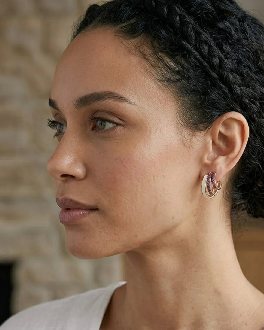Camila Chunky Hoop Earrings