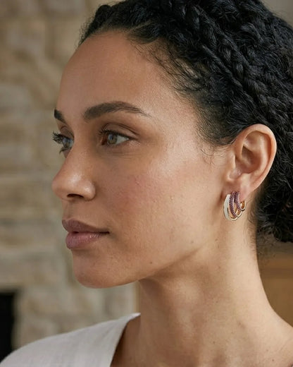 Camila Chunky Hoop Earrings