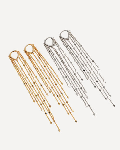 Celestine Tassel Earrings Elegance