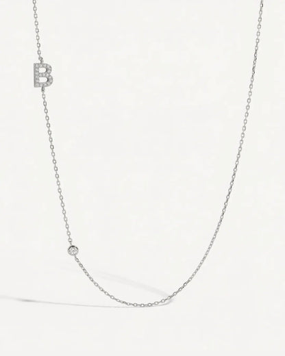 Isabeau Initial Necklace Signature