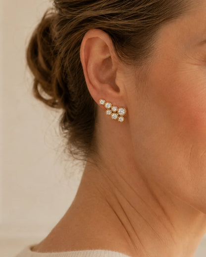 Odette Ear Climber Earrings Radiance