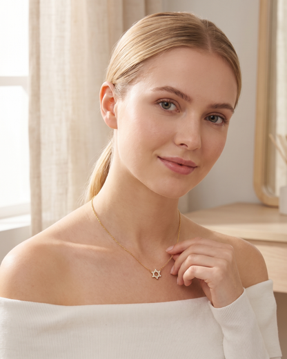 Seraphina Star of David Necklace Faith