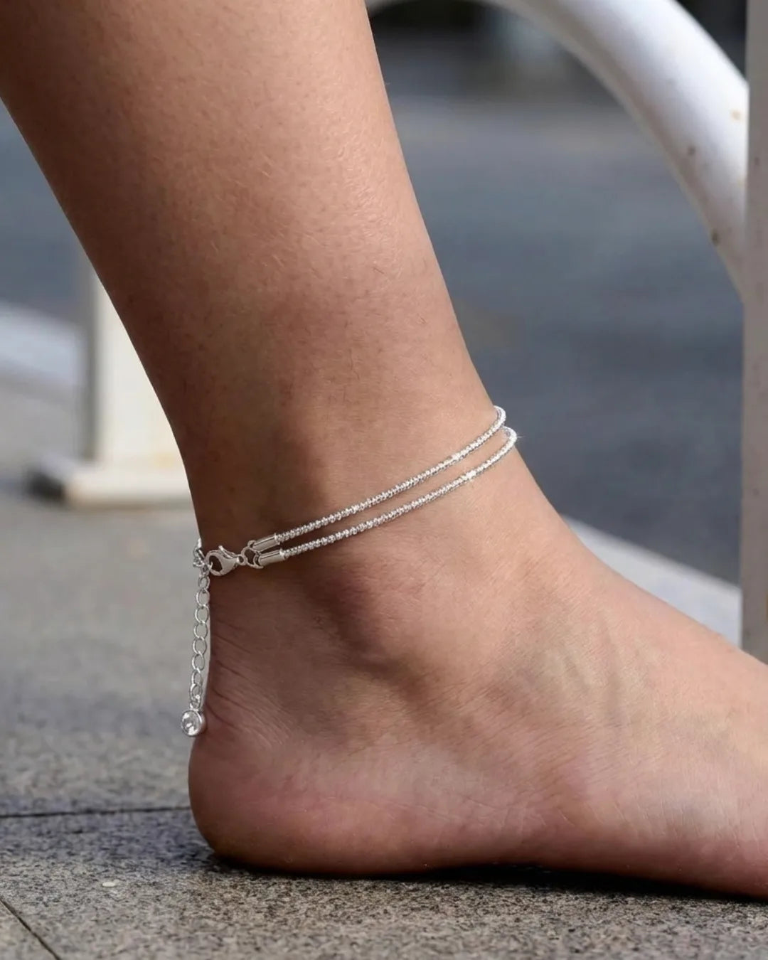 Elise Layered Anklet Luxe