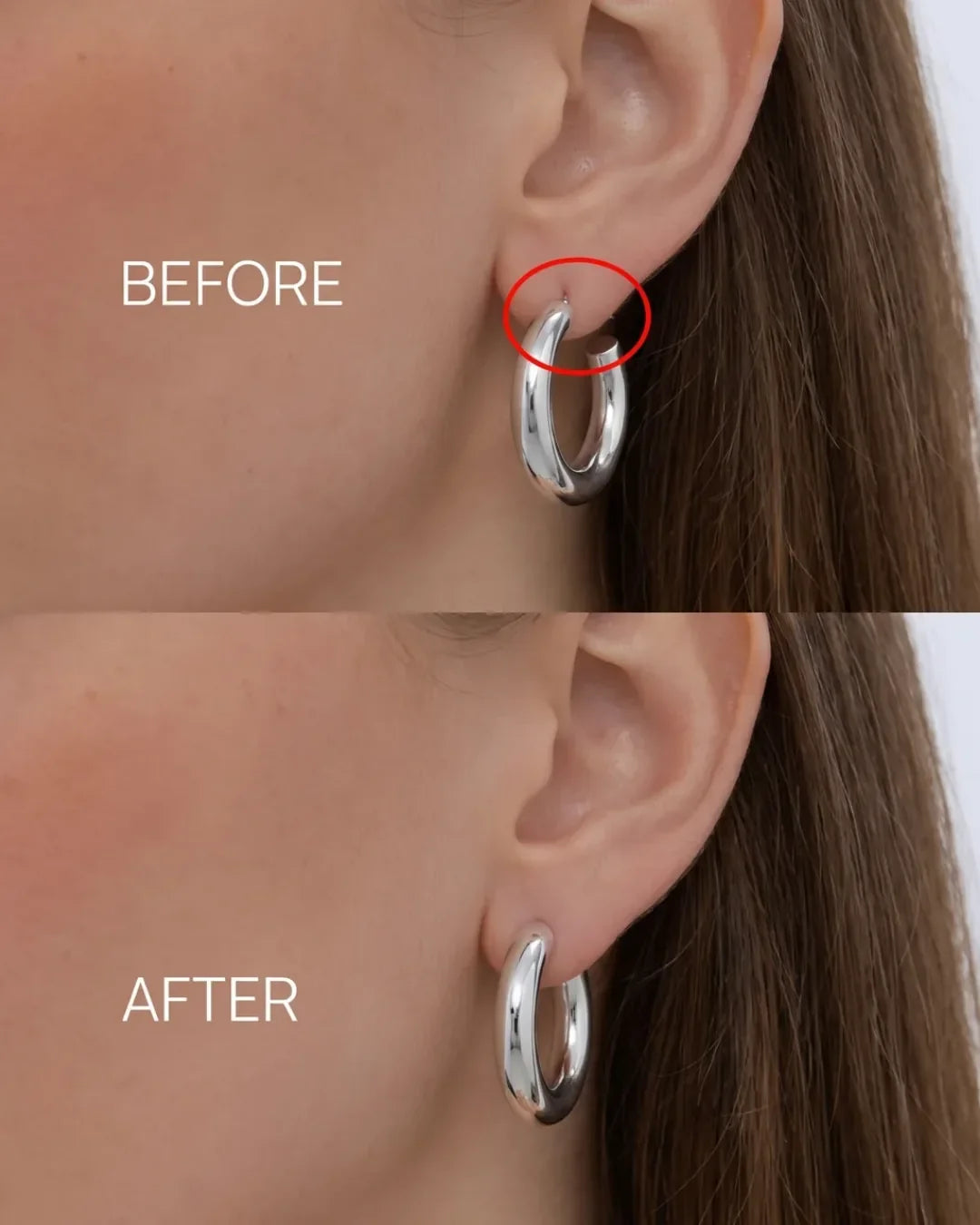 Gold Plated Lobe Lifter Earring Backings