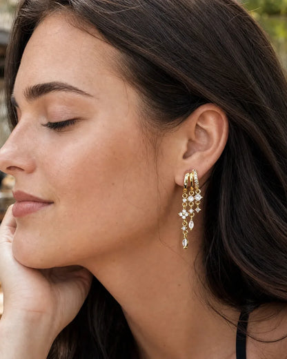 Aurelia Dangle Illusion Earrings Sparkle