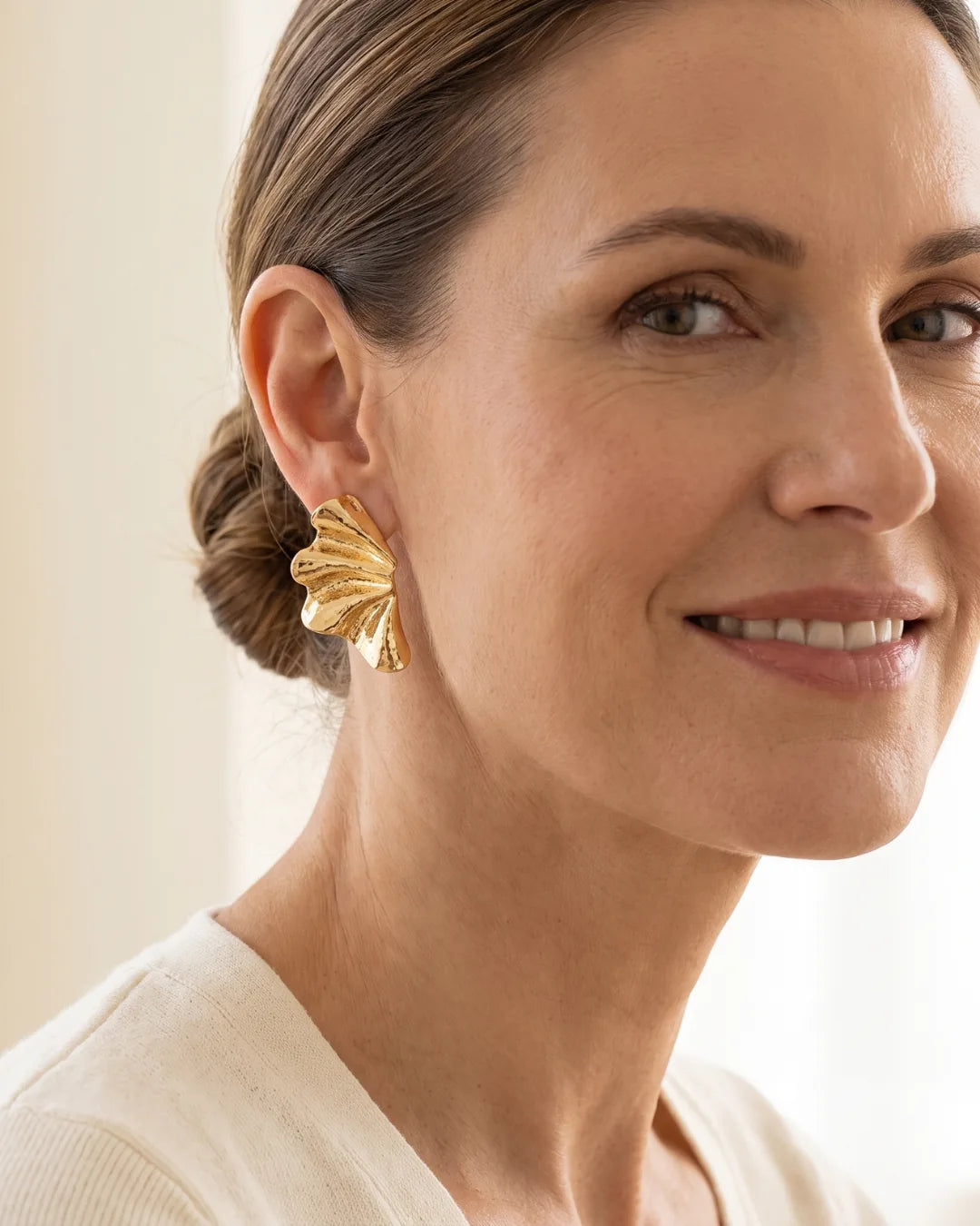 Aurevia Bold Sculptural Earrings Luxe