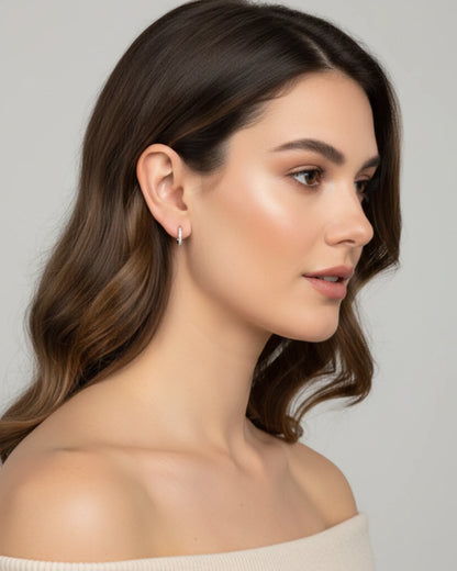Diamant Hoops