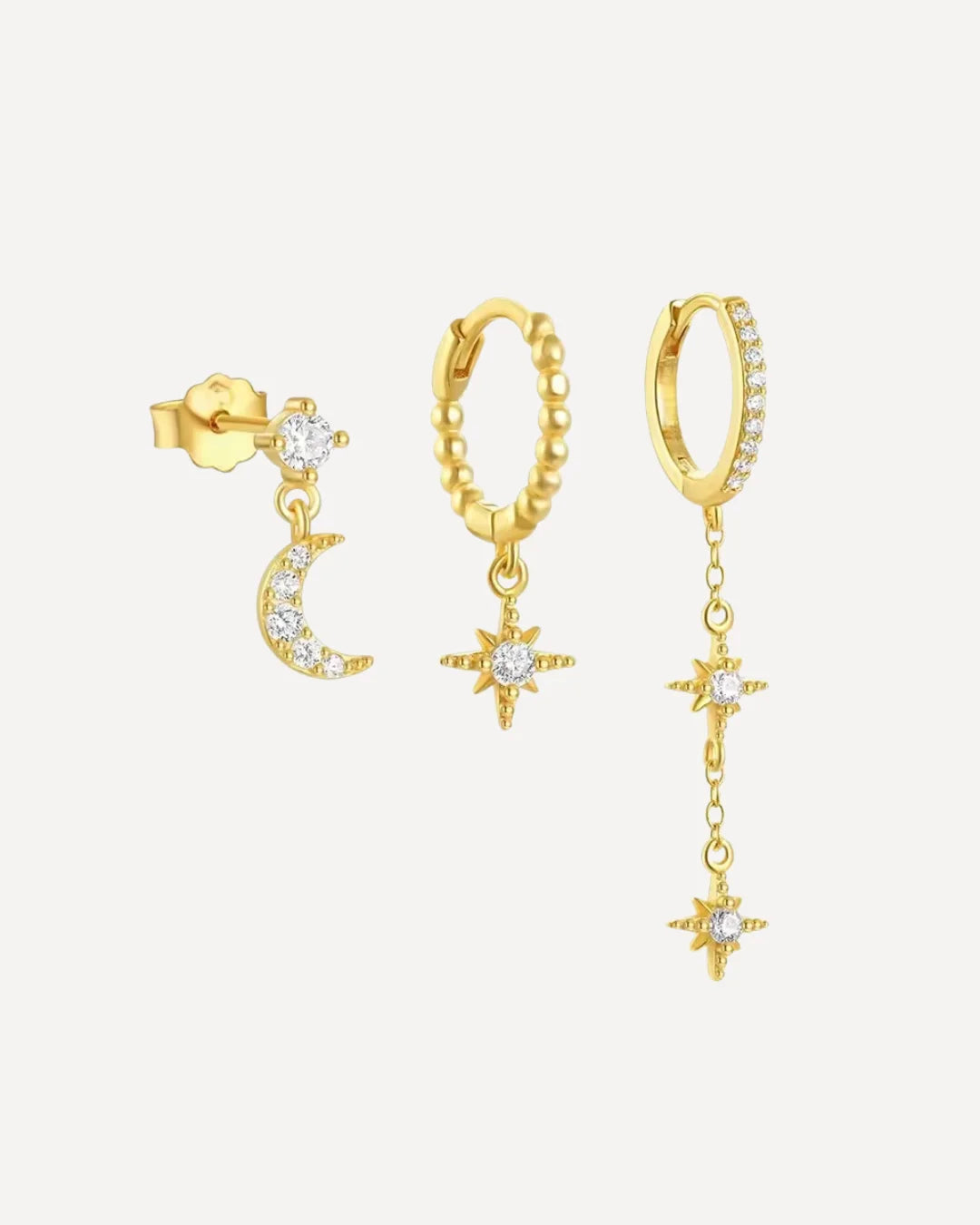 Downtown Elegance Stack (single ear)