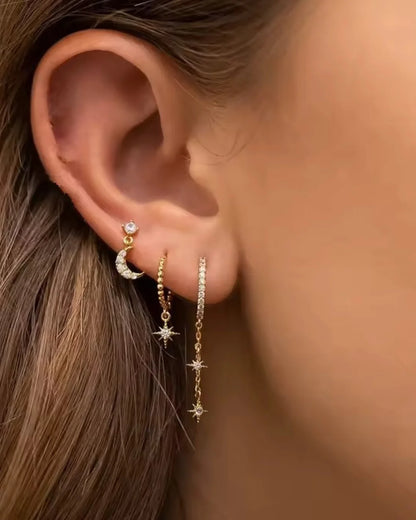 Downtown Elegance Stack (single ear)