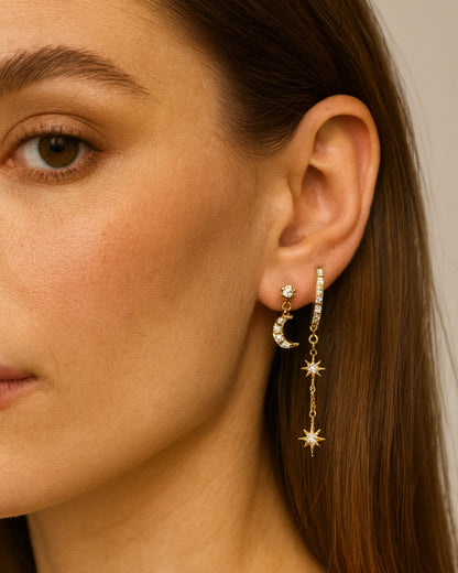 Downtown Elegance Stack (single ear)