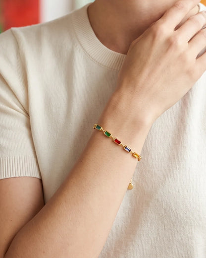 Prisma Rainbow Crystal Bracelet Radiance