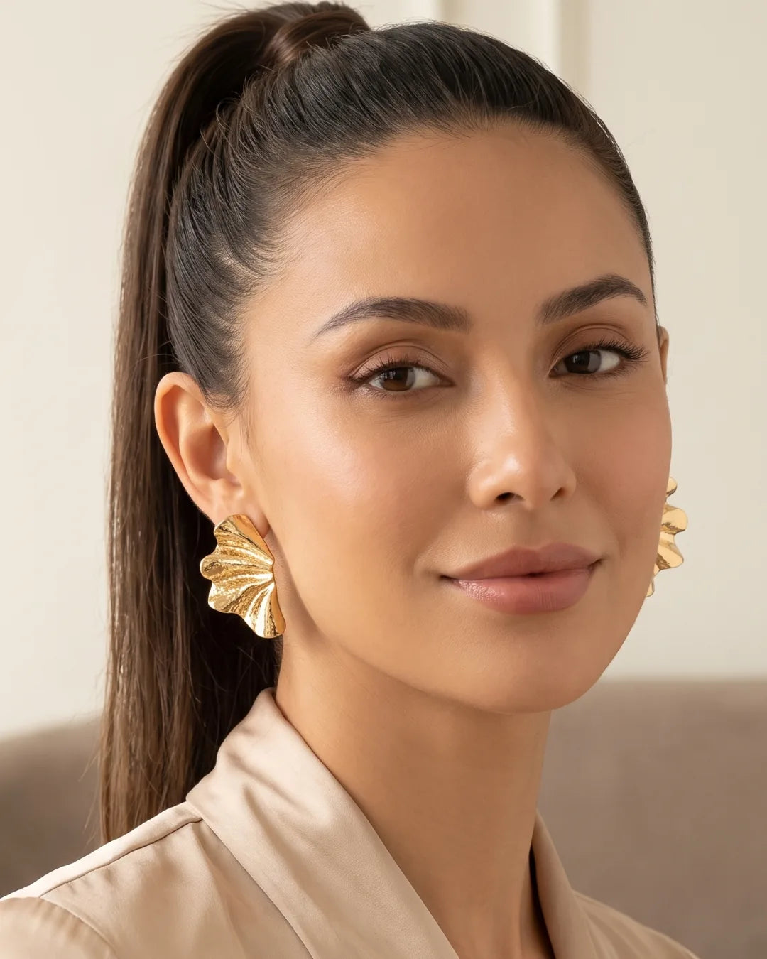 Aurevia Bold Sculptural Earrings Luxe