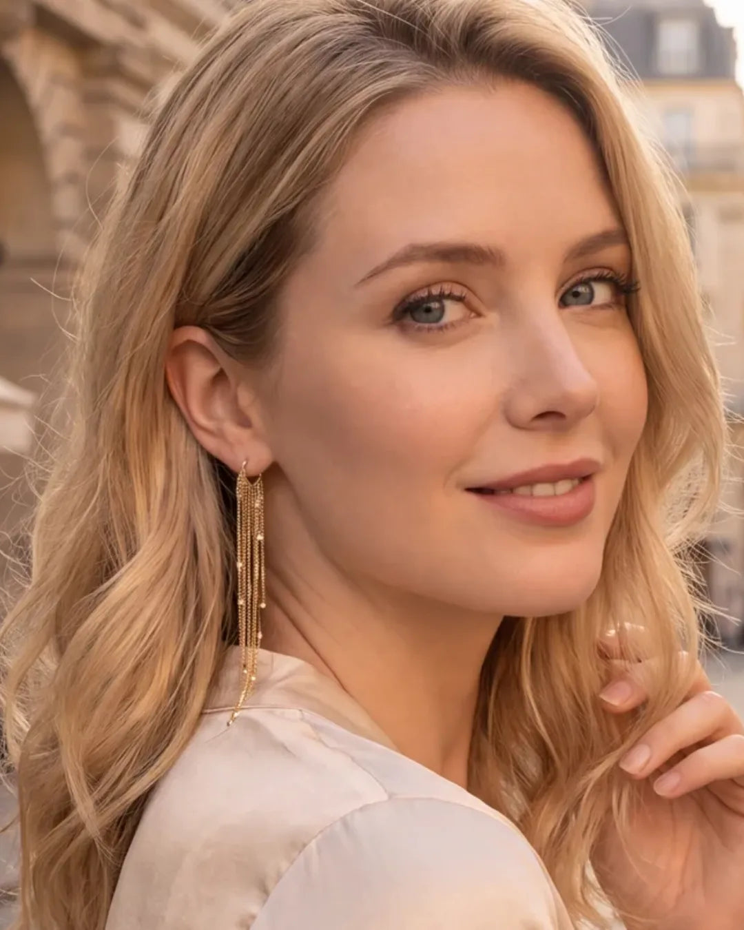 Celestine Tassel Earrings Elegance