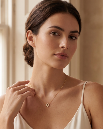 Seraphina Star of David Necklace Faith