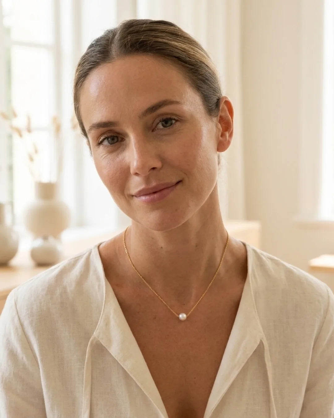 Marielle Pearl Pendant Necklace Grace