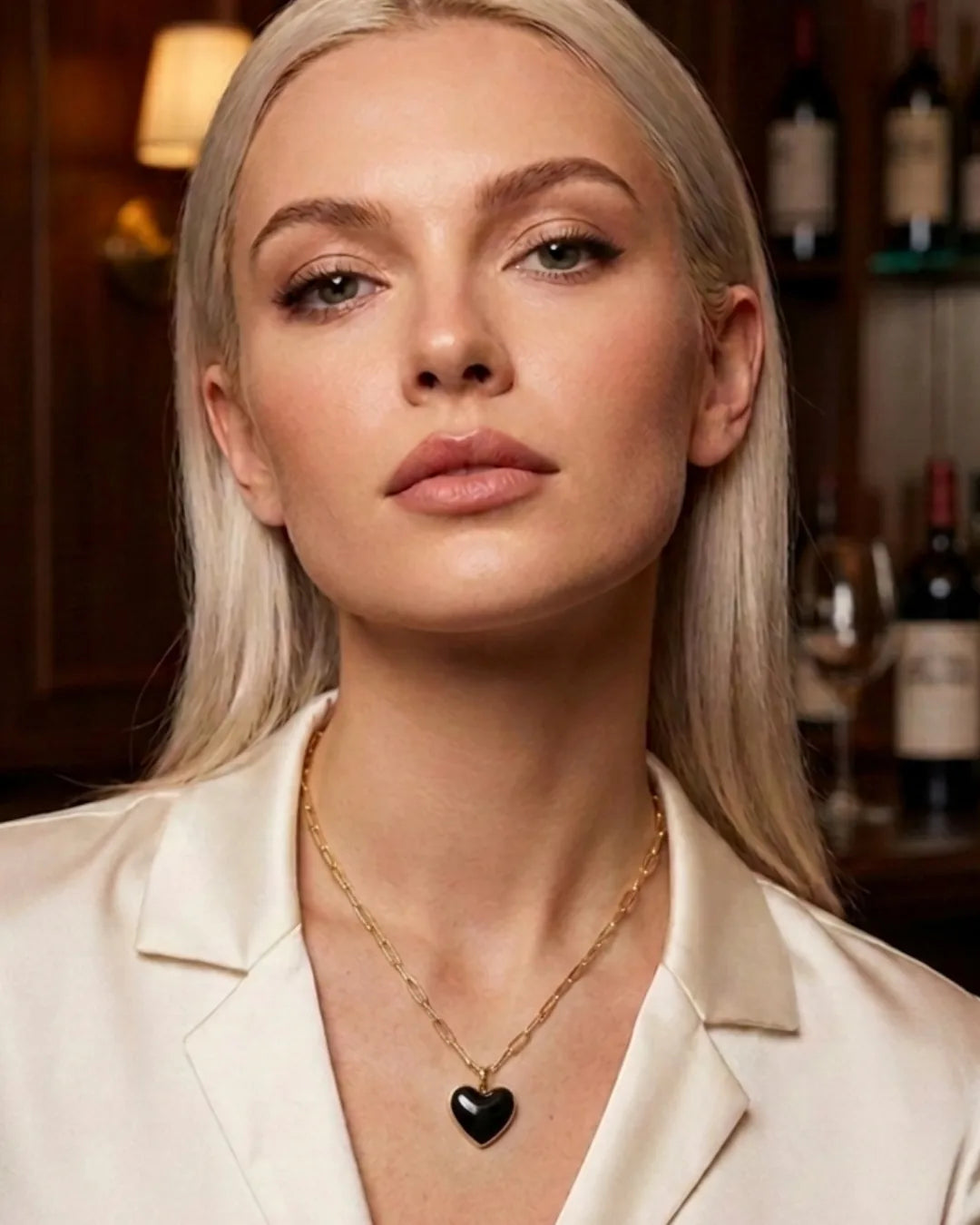 Valentina Heart Pendant Necklace Amour