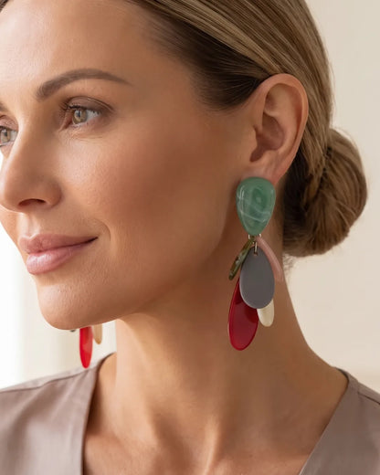 Calista Statement Drop Earrings Muse