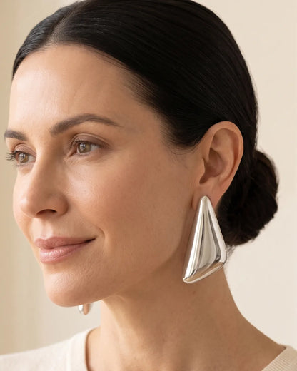 Valora Bold Sculptural Earrings Edge