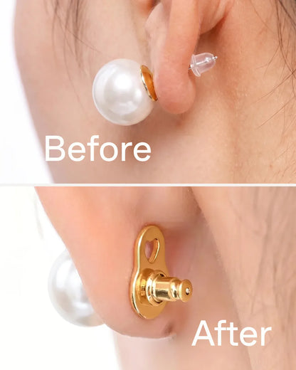 Gold Plated Lobe Lifter Earring Backings