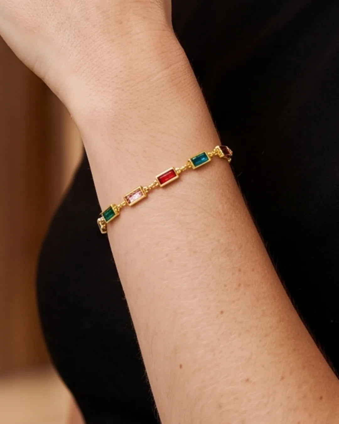 Prisma Rainbow Crystal Bracelet Radiance