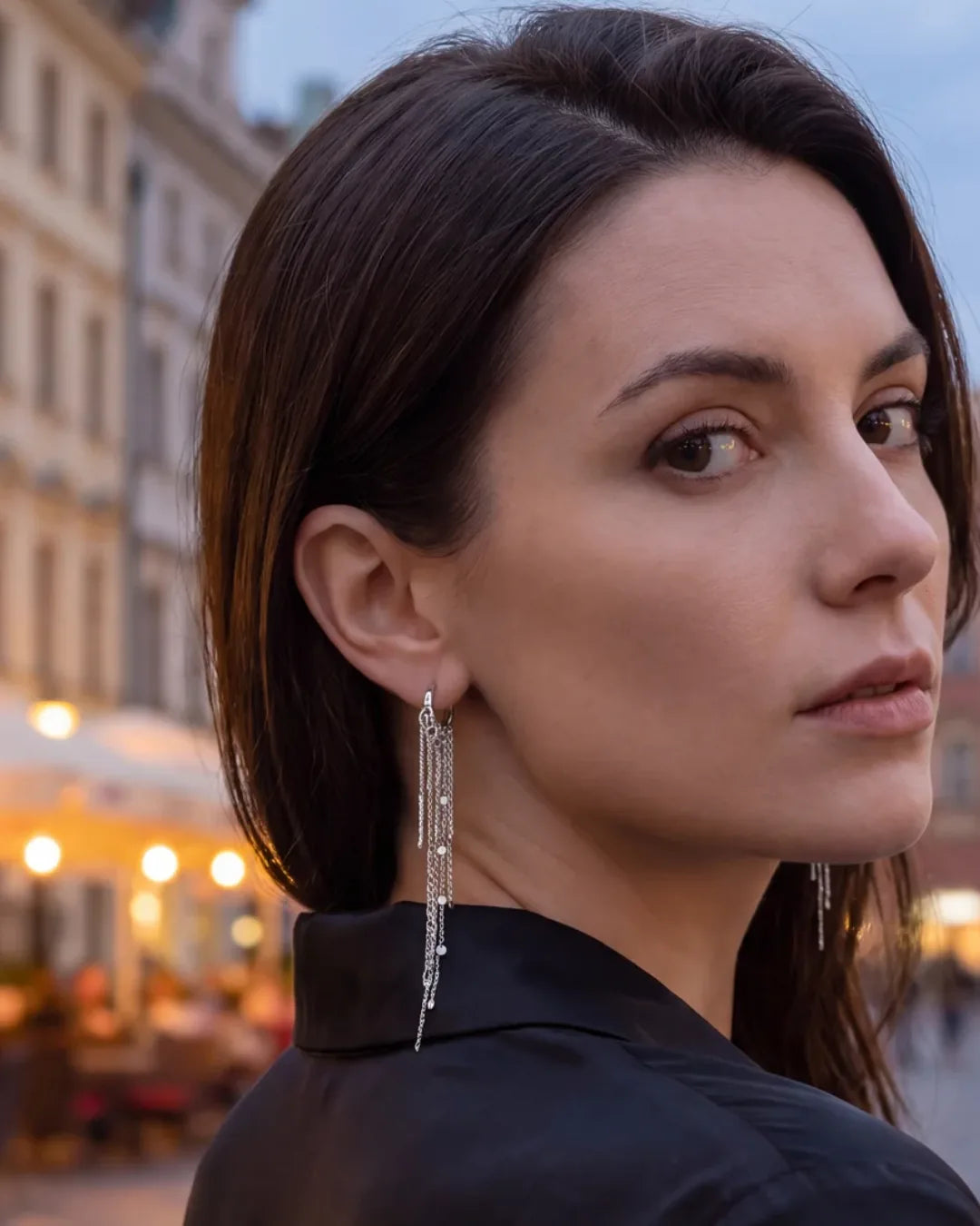 Celestine Tassel Earrings Elegance
