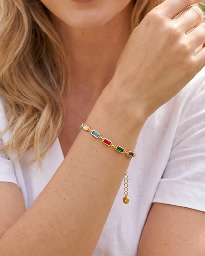 Prisma Rainbow Crystal Bracelet Radiance