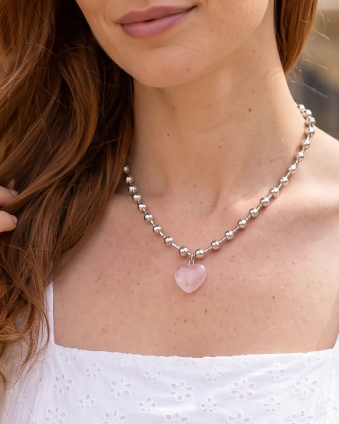 Rosalie Heart Pendant Necklace Serenity
