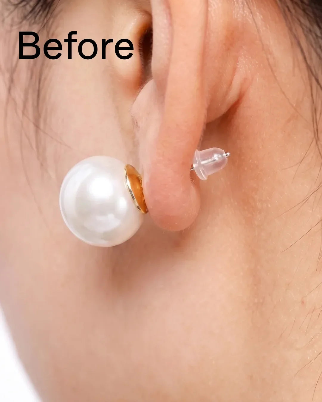 Gold Plated Lobe Lifter Earring Backings
