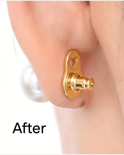 Gold Plated Lobe Lifter Earring Backings