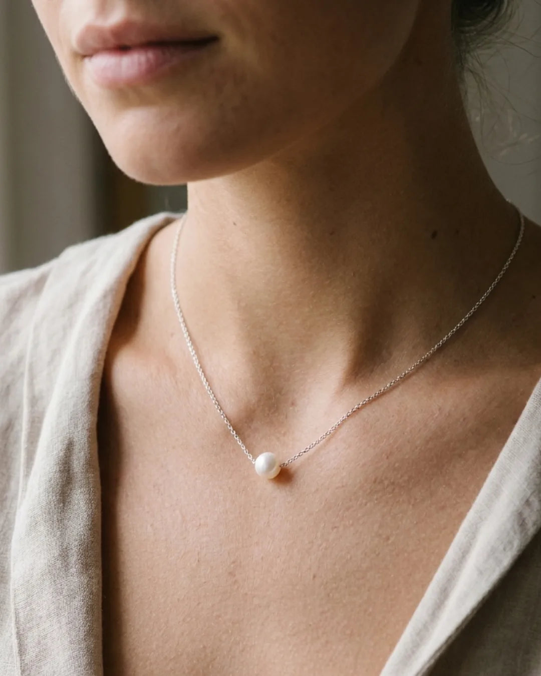 Marielle Pearl Pendant Necklace Grace