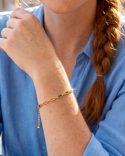 Prisma Rainbow Crystal Bracelet Radiance