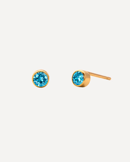Birthstone Diamant Studs