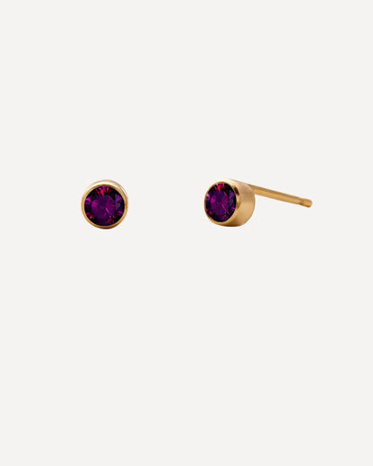 Birthstone Diamant Studs