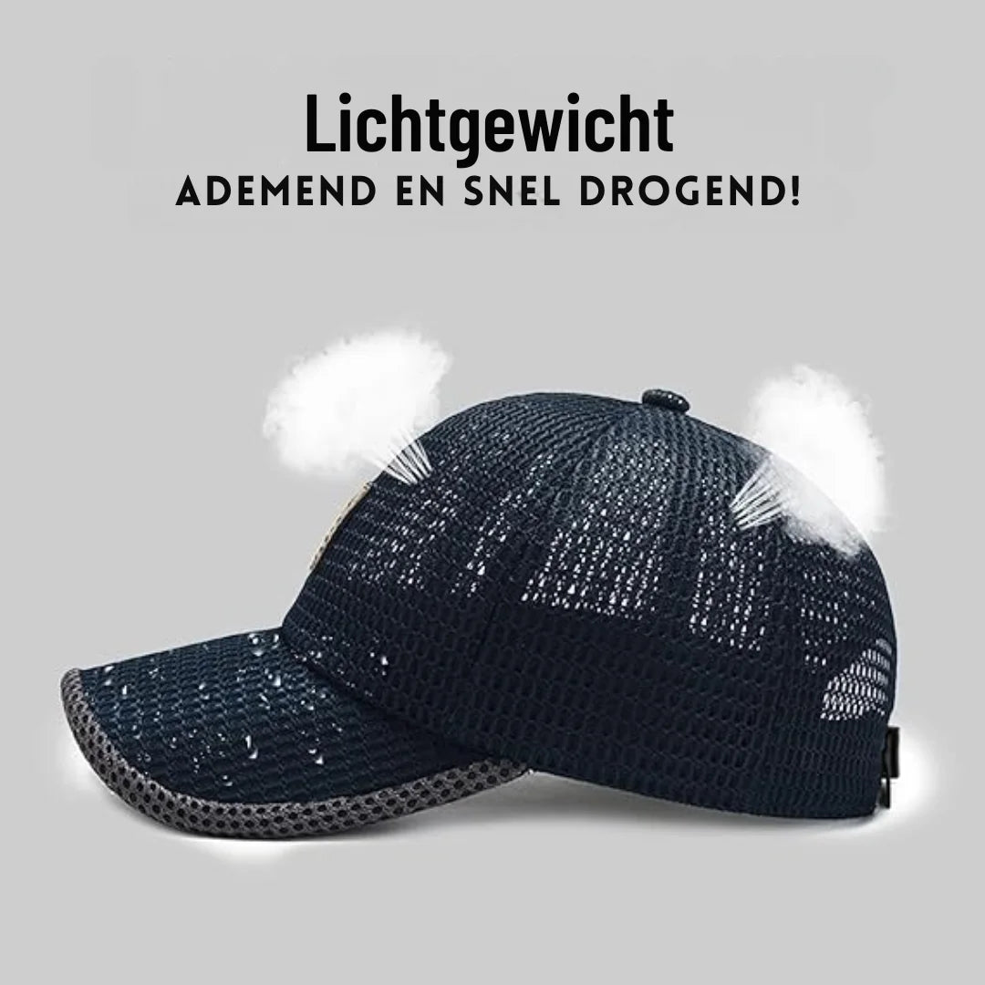 BreezeFit™ Pet | De ademende pet die je hoofd koel houdt